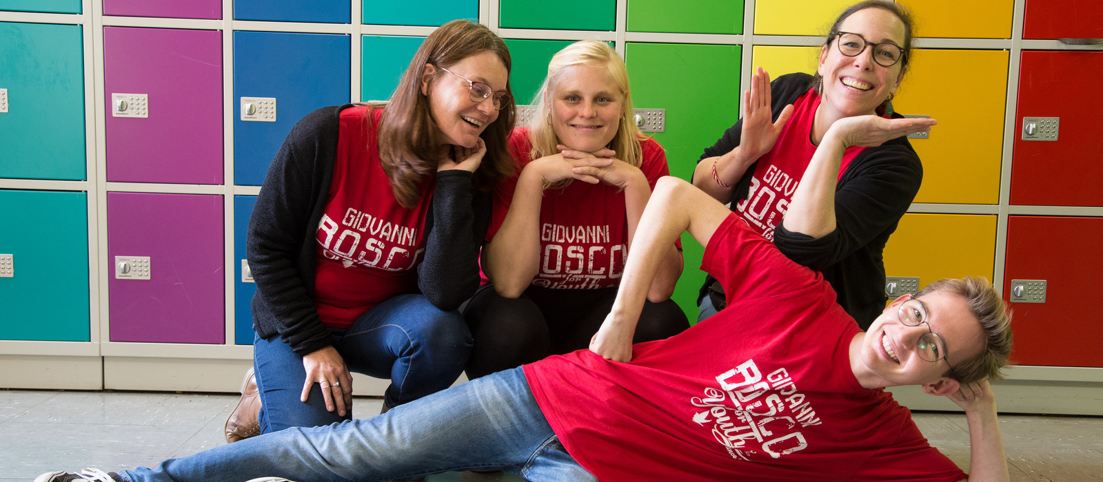 Claudia, Friedi, Lennart, Cynthia