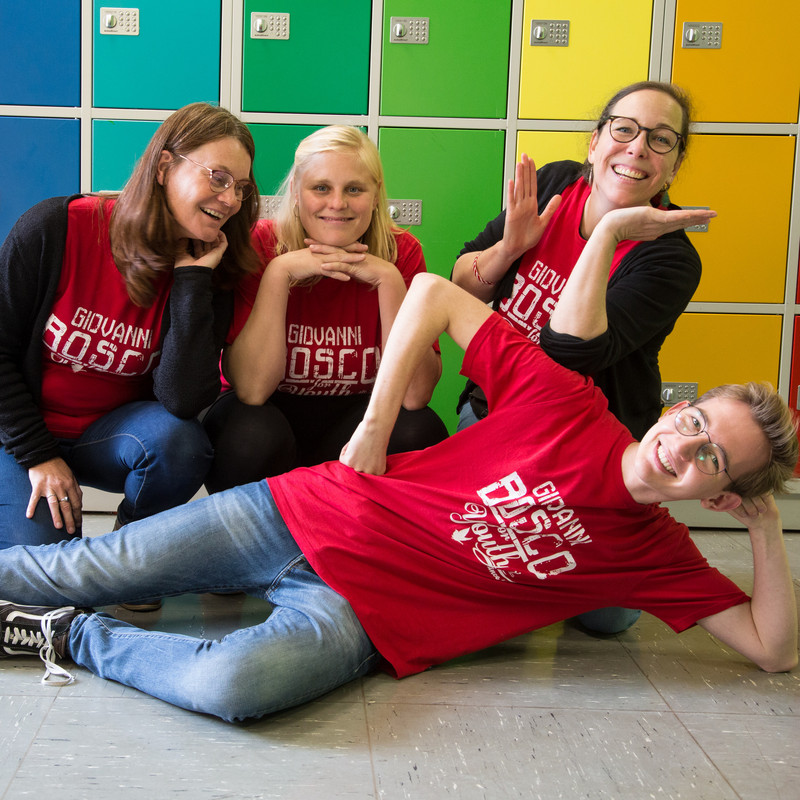 Claudia, Friedi, Lennart, Cynthia